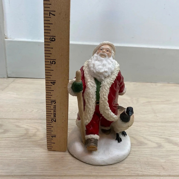 United Design Legend of Santa Claus Christmas Outing 1996 Goose Walking Stick - Picture 7 of 8